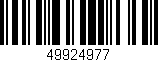 Código de barras (EAN, GTIN, SKU, ISBN): '49924977'