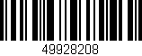 Código de barras (EAN, GTIN, SKU, ISBN): '49928208'