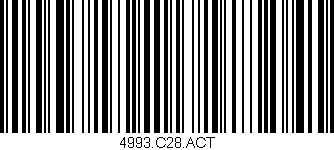 Código de barras (EAN, GTIN, SKU, ISBN): '4993.C28.ACT'