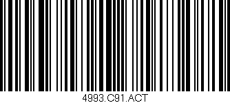 Código de barras (EAN, GTIN, SKU, ISBN): '4993.C91.ACT'