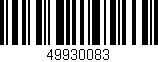 Código de barras (EAN, GTIN, SKU, ISBN): '49930083'