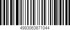 Código de barras (EAN, GTIN, SKU, ISBN): '4993063871044'