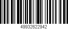 Código de barras (EAN, GTIN, SKU, ISBN): '49932622942'