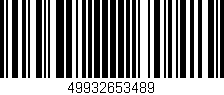 Código de barras (EAN, GTIN, SKU, ISBN): '49932653489'