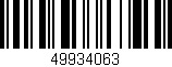 Código de barras (EAN, GTIN, SKU, ISBN): '49934063'