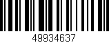 Código de barras (EAN, GTIN, SKU, ISBN): '49934637'