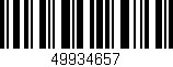 Código de barras (EAN, GTIN, SKU, ISBN): '49934657'