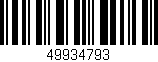 Código de barras (EAN, GTIN, SKU, ISBN): '49934793'