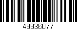 Código de barras (EAN, GTIN, SKU, ISBN): '49936077'