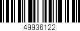 Código de barras (EAN, GTIN, SKU, ISBN): '49936122'