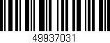 Código de barras (EAN, GTIN, SKU, ISBN): '49937031'