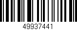 Código de barras (EAN, GTIN, SKU, ISBN): '49937441'