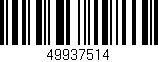 Código de barras (EAN, GTIN, SKU, ISBN): '49937514'