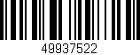 Código de barras (EAN, GTIN, SKU, ISBN): '49937522'