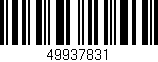 Código de barras (EAN, GTIN, SKU, ISBN): '49937831'