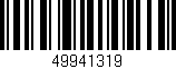 Código de barras (EAN, GTIN, SKU, ISBN): '49941319'