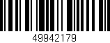 Código de barras (EAN, GTIN, SKU, ISBN): '49942179'