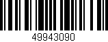 Código de barras (EAN, GTIN, SKU, ISBN): '49943090'