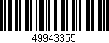 Código de barras (EAN, GTIN, SKU, ISBN): '49943355'