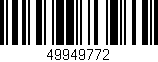 Código de barras (EAN, GTIN, SKU, ISBN): '49949772'