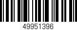 Código de barras (EAN, GTIN, SKU, ISBN): '49951396'