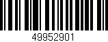 Código de barras (EAN, GTIN, SKU, ISBN): '49952901'