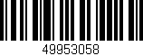 Código de barras (EAN, GTIN, SKU, ISBN): '49953058'