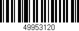 Código de barras (EAN, GTIN, SKU, ISBN): '49953120'