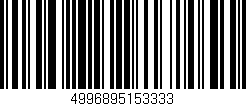 Código de barras (EAN, GTIN, SKU, ISBN): '4996895153333'