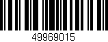 Código de barras (EAN, GTIN, SKU, ISBN): '49969015'