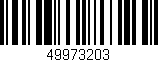 Código de barras (EAN, GTIN, SKU, ISBN): '49973203'