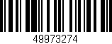 Código de barras (EAN, GTIN, SKU, ISBN): '49973274'