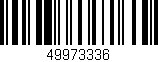 Código de barras (EAN, GTIN, SKU, ISBN): '49973336'