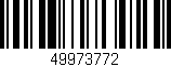 Código de barras (EAN, GTIN, SKU, ISBN): '49973772'