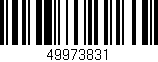 Código de barras (EAN, GTIN, SKU, ISBN): '49973831'