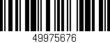 Código de barras (EAN, GTIN, SKU, ISBN): '49975676'