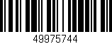 Código de barras (EAN, GTIN, SKU, ISBN): '49975744'