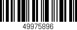 Código de barras (EAN, GTIN, SKU, ISBN): '49975896'