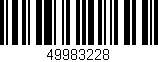 Código de barras (EAN, GTIN, SKU, ISBN): '49983228'