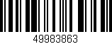 Código de barras (EAN, GTIN, SKU, ISBN): '49983863'