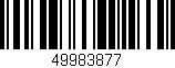 Código de barras (EAN, GTIN, SKU, ISBN): '49983877'