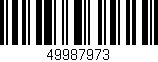 Código de barras (EAN, GTIN, SKU, ISBN): '49987973'
