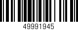 Código de barras (EAN, GTIN, SKU, ISBN): '49991945'