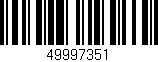 Código de barras (EAN, GTIN, SKU, ISBN): '49997351'