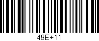 Código de barras (EAN, GTIN, SKU, ISBN): '49E+11'