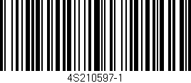 Código de barras (EAN, GTIN, SKU, ISBN): '4S210597-1'