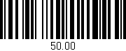 Código de barras (EAN, GTIN, SKU, ISBN): '50.00'