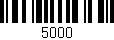 Código de barras (EAN, GTIN, SKU, ISBN): '5000'