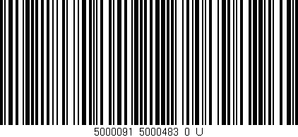 Código de barras (EAN, GTIN, SKU, ISBN): '5000091_5000483_0_U'