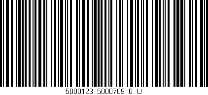 Código de barras (EAN, GTIN, SKU, ISBN): '5000123_5000709_0_U'